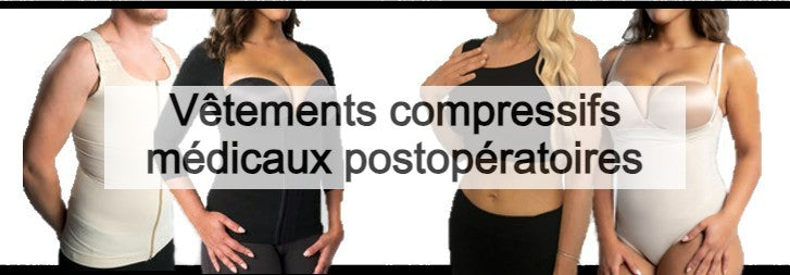 Vêtements compressifs médicaux postopératoires
