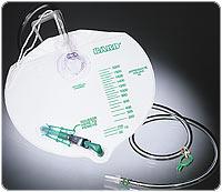 Sac de drainage pour urine avec réservoir anti-reflux, 2000ml