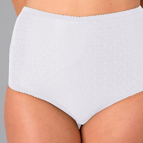 Culotte Cui Ostomy taille haute en coton avec poche pour femme couleur blanc - taille 12 | CUI CF21