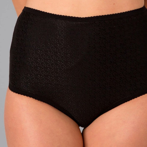Culotte Cui Ostomy taille haute en coton avec poche pour femme couleur noir - taille 16 | CUI CF53