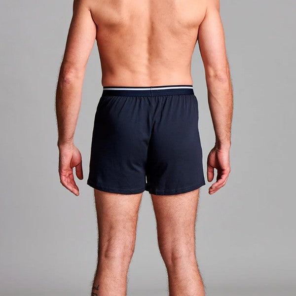 Boxers Cui Ostomy taille haute avec poche pour homme couleur marine - medium | CUI CN12