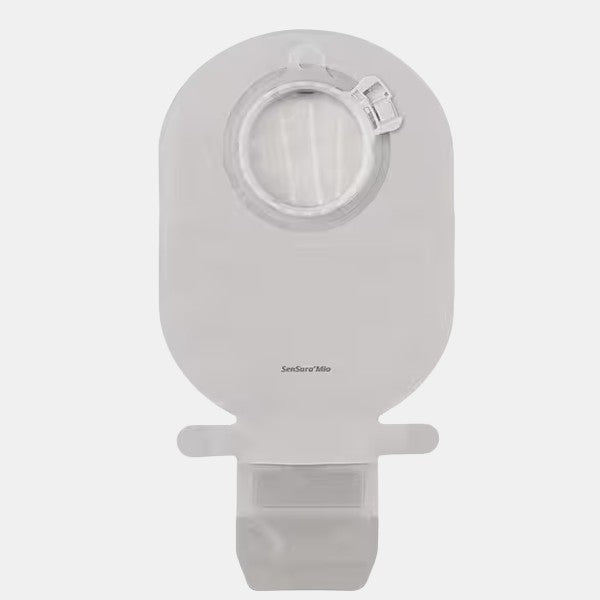 Sac vidable Maxi (28cm) Sensura Mio Click opaque avec fenêtre d'inspection couplage 40mm | CP-11462