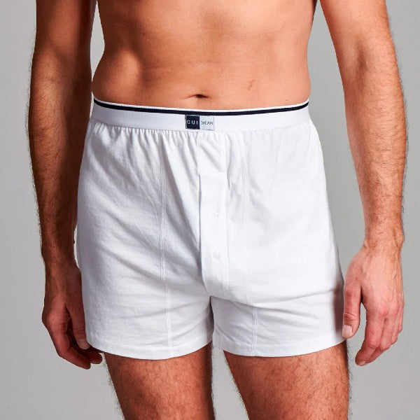Boxers Cui Ostomy taille haute avec poche pour homme couleur blanc - Xlarge | CUI CW14
