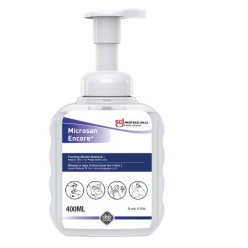 DEB 804 | Microsan Encore - Solution moussante à base d'alcool 400ml