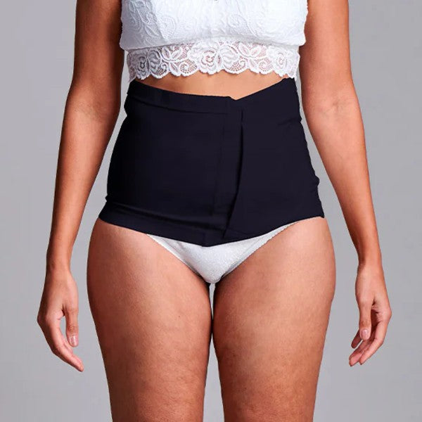 Fulcionel Anti-Roll Hernia Support Belt 26 cm Black - Medium | CUI F564M/BLK