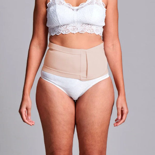 Fulcionel Anti-Roll Hernia Support Belt 16 cm Beige - Large | CUI F653L/BGE