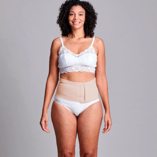 Fulcionel Anti-Roll Hernia Support Belt 16 cm Beige - Large | CUI F653L/BGE