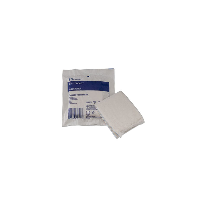 Compresse abdominale Dermacea stérile 8" x 10" | KND 7198D