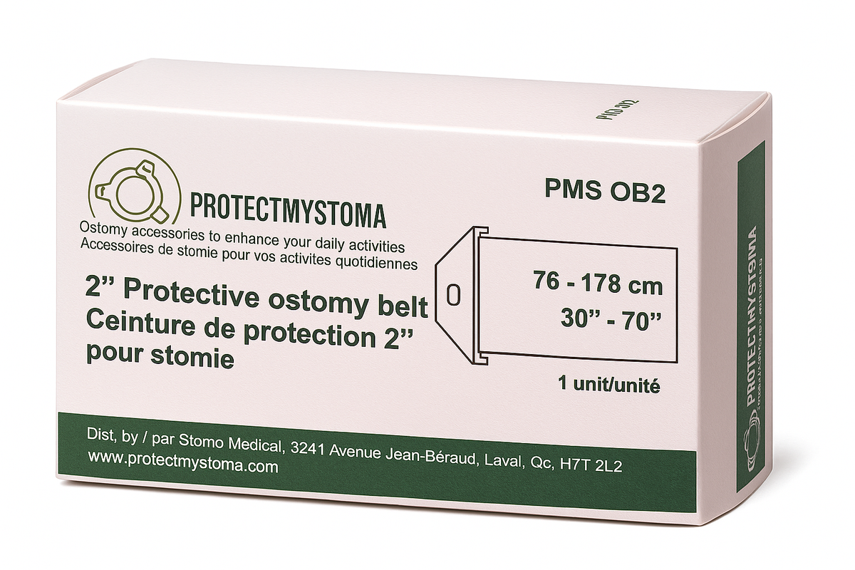 Ceinture de stomie 2" x 30"-70" | PMS OB2