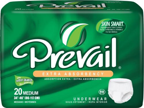 Sous-vêtements supplémentaires Prevail - moyen 34" - 46" | PV-512