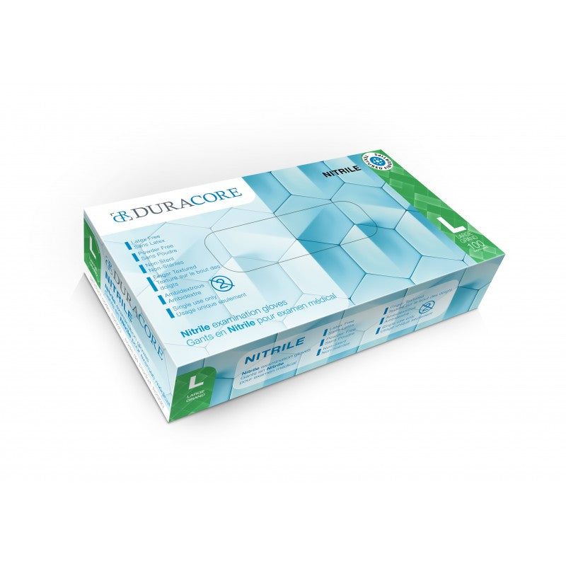 Gants d'examen médicaux en nitrile 4.2 MIL - Grand | DC R2930