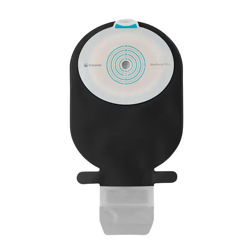 SenSura Mio noir, Sac vidable 1 pièce, Midi, 10-45 mm | CP-18776