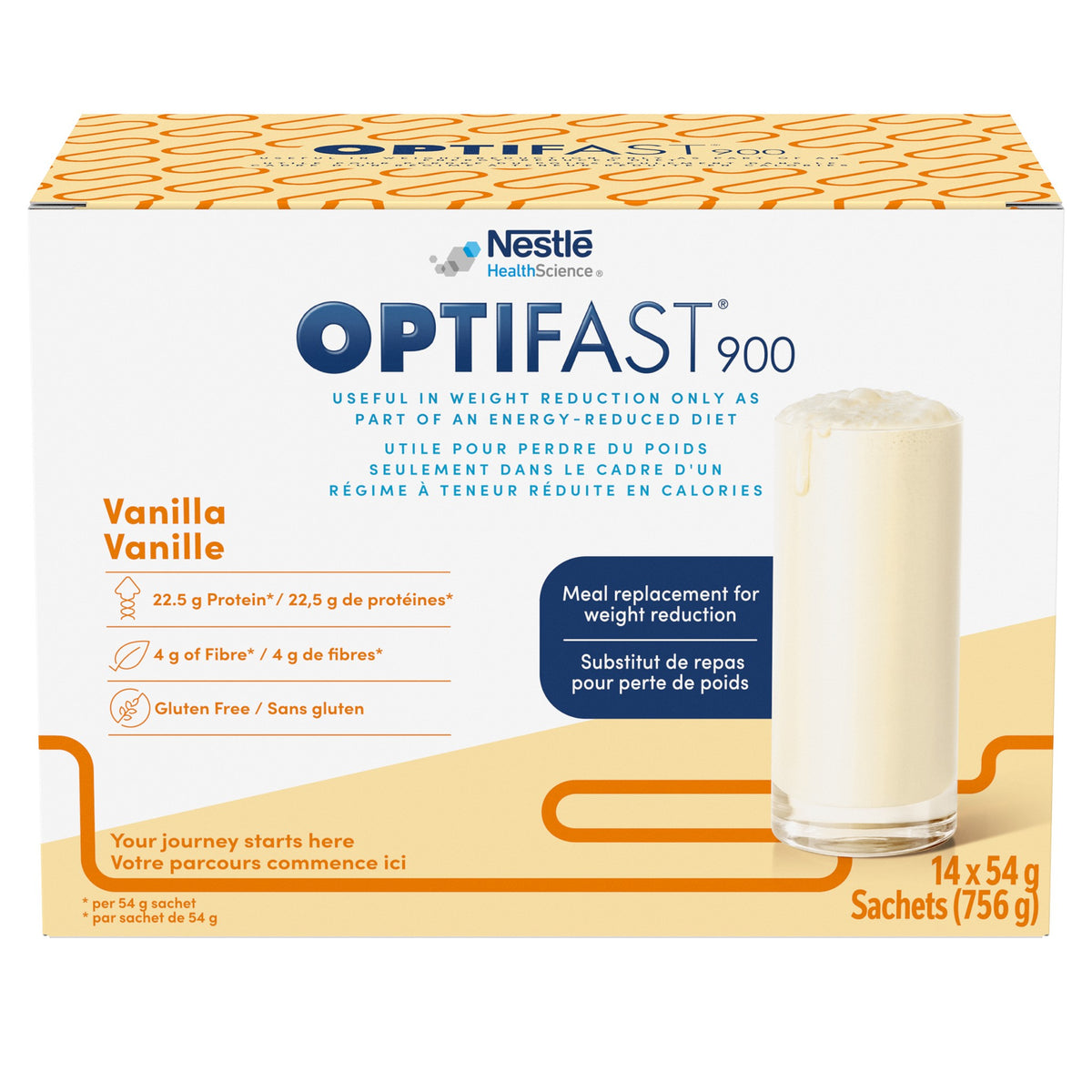 Formule préopératoire Optifast 900 - vanille (prescription médicale obligatoire) | NN12606786