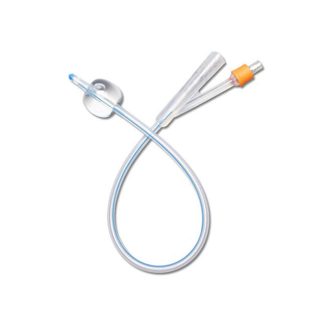 Sonde Foley silicone 16FR /ballonet 10cc, 40cm (16") 12FR 5ml, 2 voies, 2 oeils (10/bte) | R-170605160