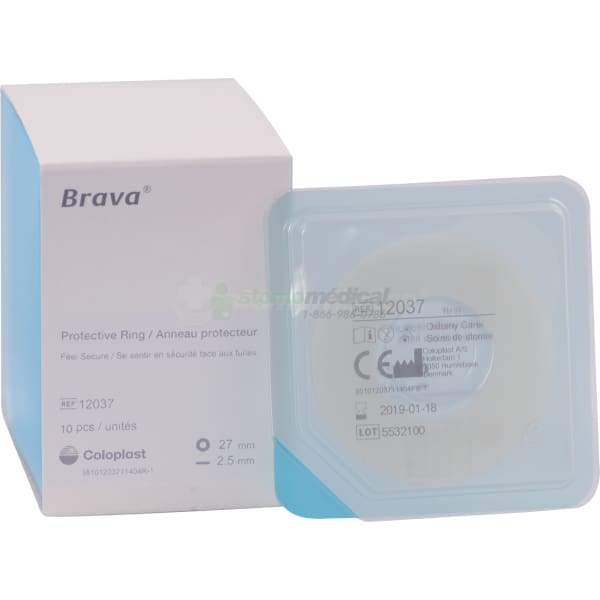 Anneau moulable Brava 2.5mm précoupé à 27mm Gestion des fuites Coloplast