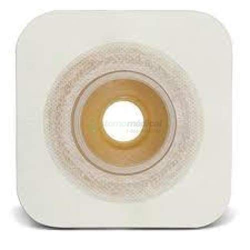Barrière cutanée Convex-it Natura Durahesive flexible blanc 1"-3/4 (45mm) prédécoupée Collerette convexe Convatec