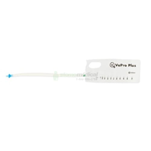 Cathéter intermittent embout droit VaPro Plus F-Style système fermé avec un sac collecteur intégré de 1000 ml 100% sans contact (30/bte)