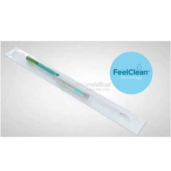Cathéter intermittent hydrophile GentleCath Glide Femme 8 long embout droit Cathéters prélubrifiés Convatec