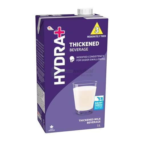 Oasis Hydra+ Lait (12 x 1L) - IDDSI 3 boissons épaissies Lassonde