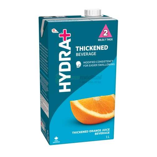 Oasis Hydra+ Orange (12 x 1L) - IDDSI 2 et IDDSI 3 boissons épaissies Lassonde
