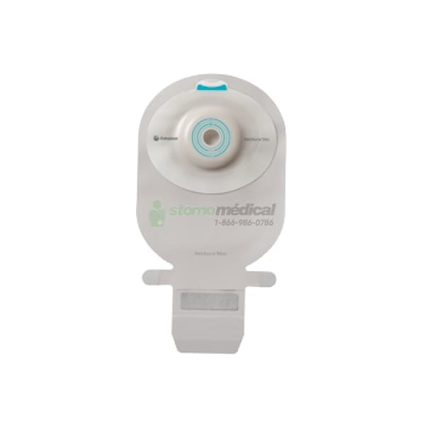 Sac vidable 1 pièce Sensura Mio Maxi - Précoupé 38mm opaque convexité légère (10/bte) Sac 1-pièce vidable Coloplast