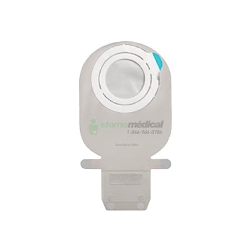 Sac vidable Maxi Sensura Mio Flex Transparent avec filtre 90mm (10/bte) Sac Vidable Sensura Flex Coloplast