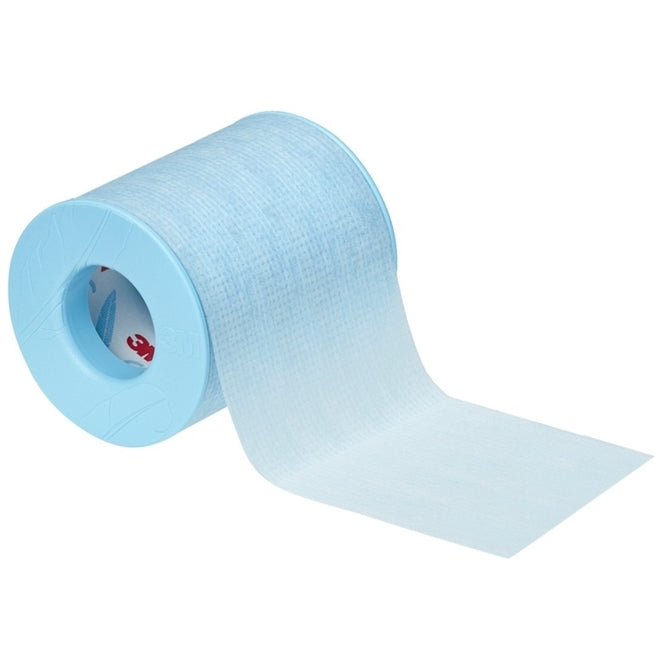 Hypoallergenic Gentle Removal Blue Silicone Tape 2in x 5.5yd | 3M-2770-2