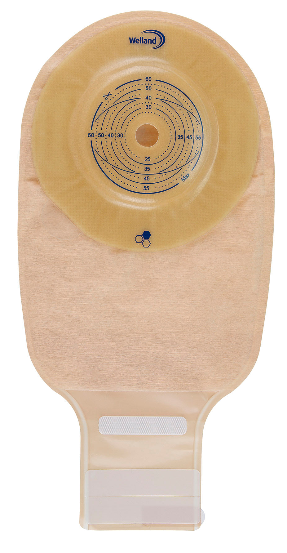 Aurum Profile, One-piece, Drainable, Maxi Plus, Beige, 13mm Starting Opening Cuttable Up to 60mm | XMHCDX213