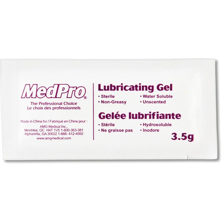 MEDPRO-Gel lubrifiant 3.5g Stérile (144/bt) | AMG 118-311