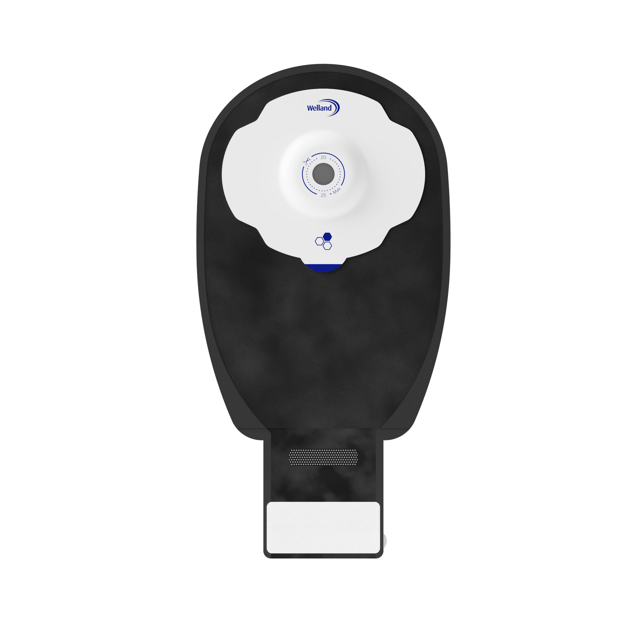 Aurum Plus, Une pièce -Vidables, Noir, Maxi, Ouverture de Départ 13mm à Découper Jusqu'à 25mm | X1D1N136113