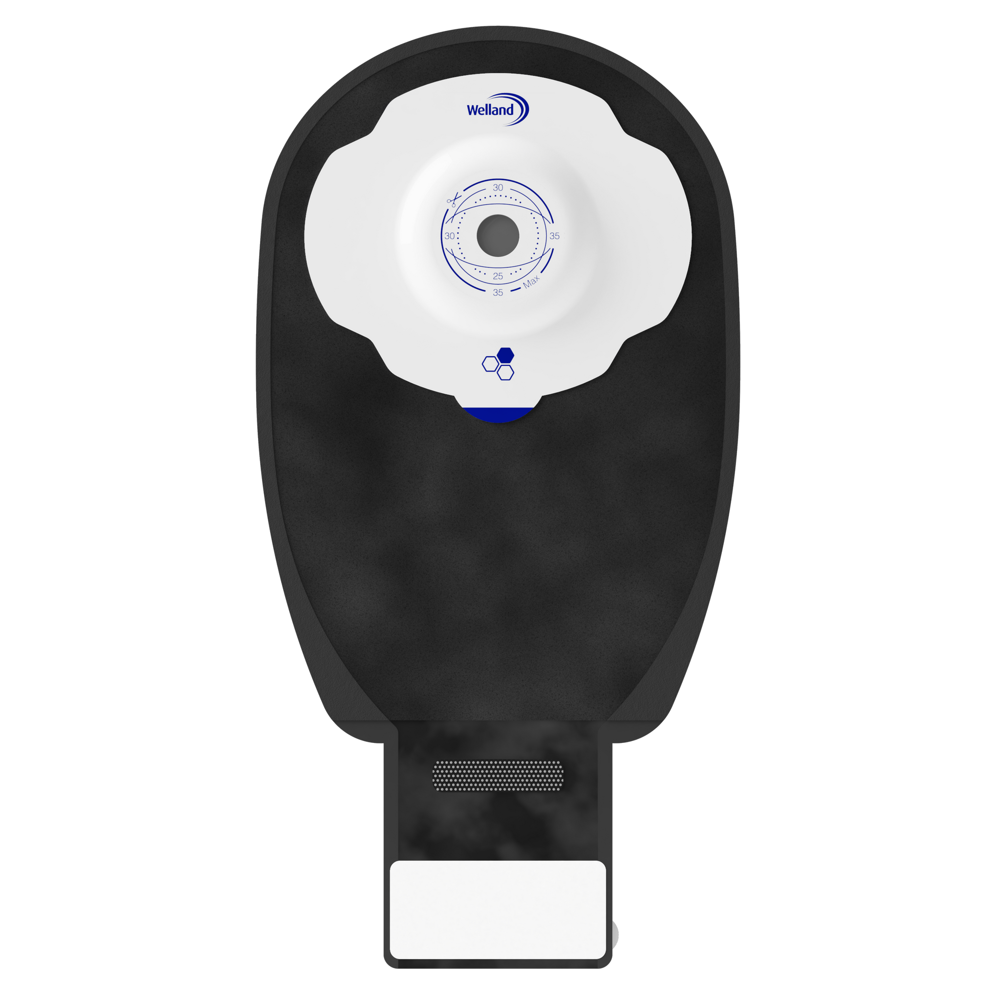 Aurum Plus, Une pièce -Vidables, Noir, Maxi, Ouverture de Départ 13mm à Découper Jusqu'à 35mm | X1D1N136213