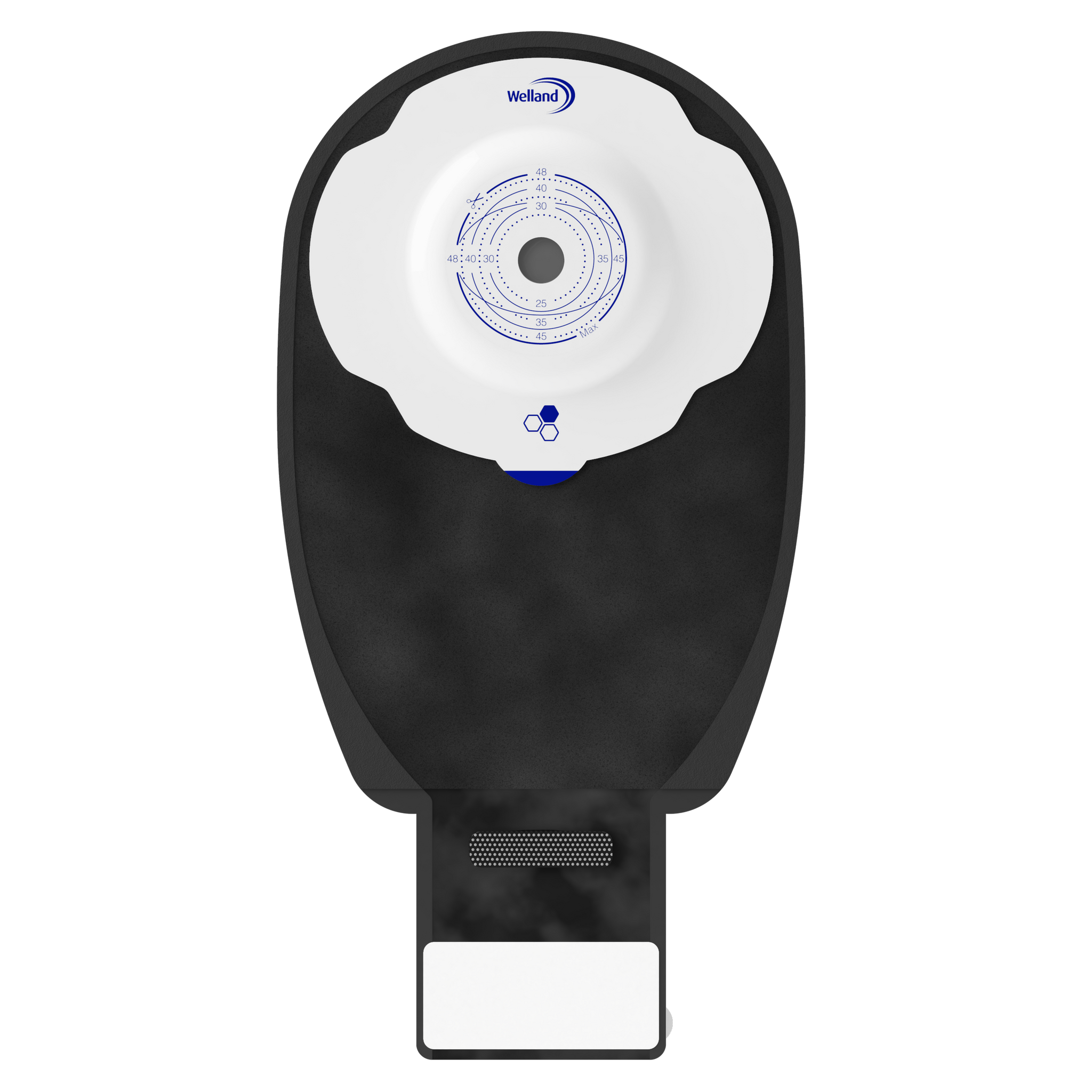 Aurum Plus, Une pièce -Vidables, Noir, Maxi, Ouverture de Départ 13mm à Découper Jusqu'à 48mm | X1D1N136313