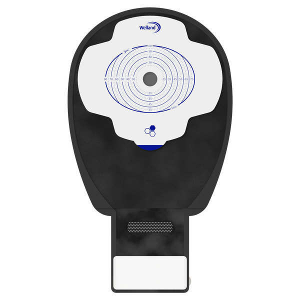 Aurum Plus, Une pièce -Vidables, Sacs Midi, Noir, 20mm | X1D1A1220