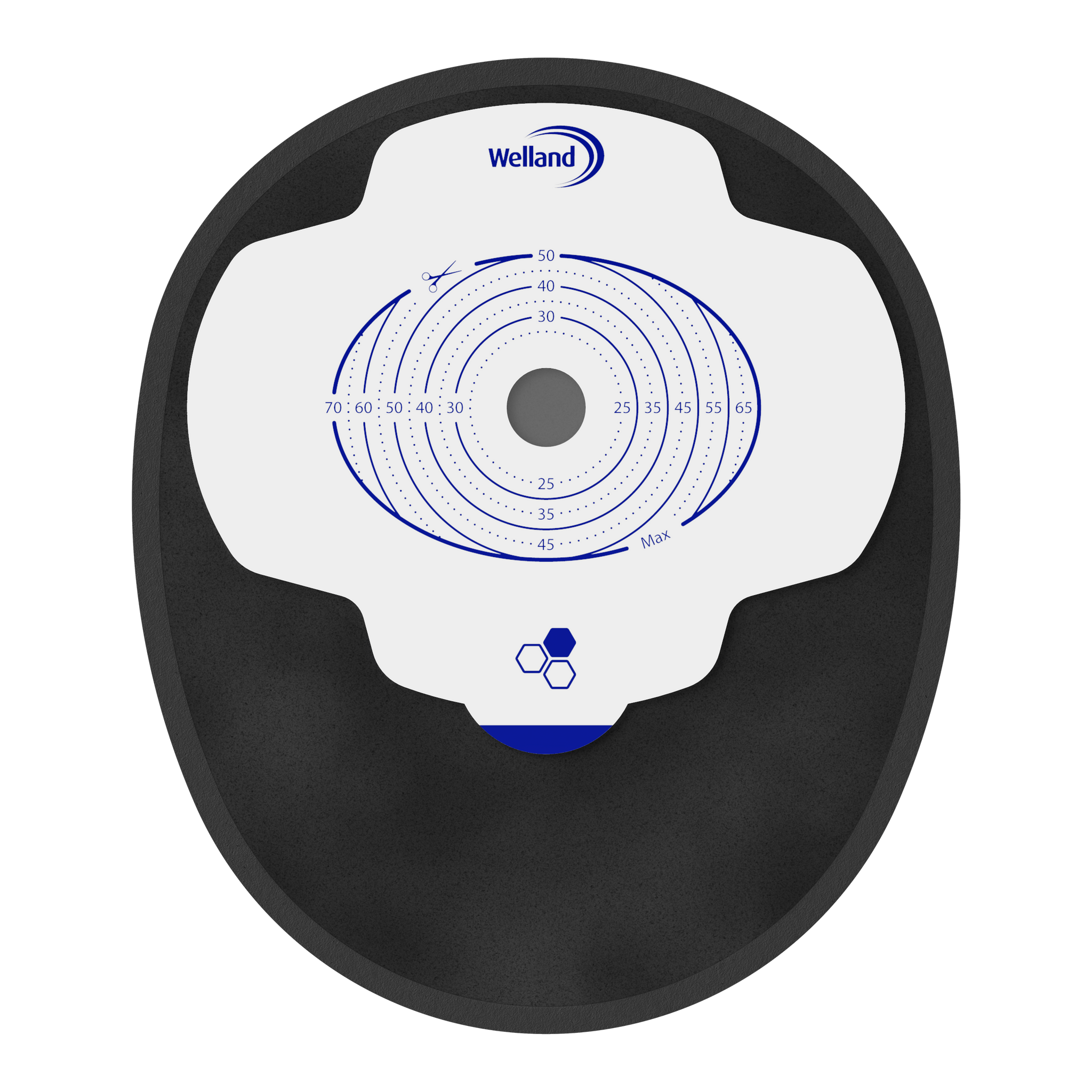 Aurum Plus, Une pièce - Fermés, Sacs Mini, Noir, Ouverture de Départ 13mm (50mm x 70mm) | X1C1A11S