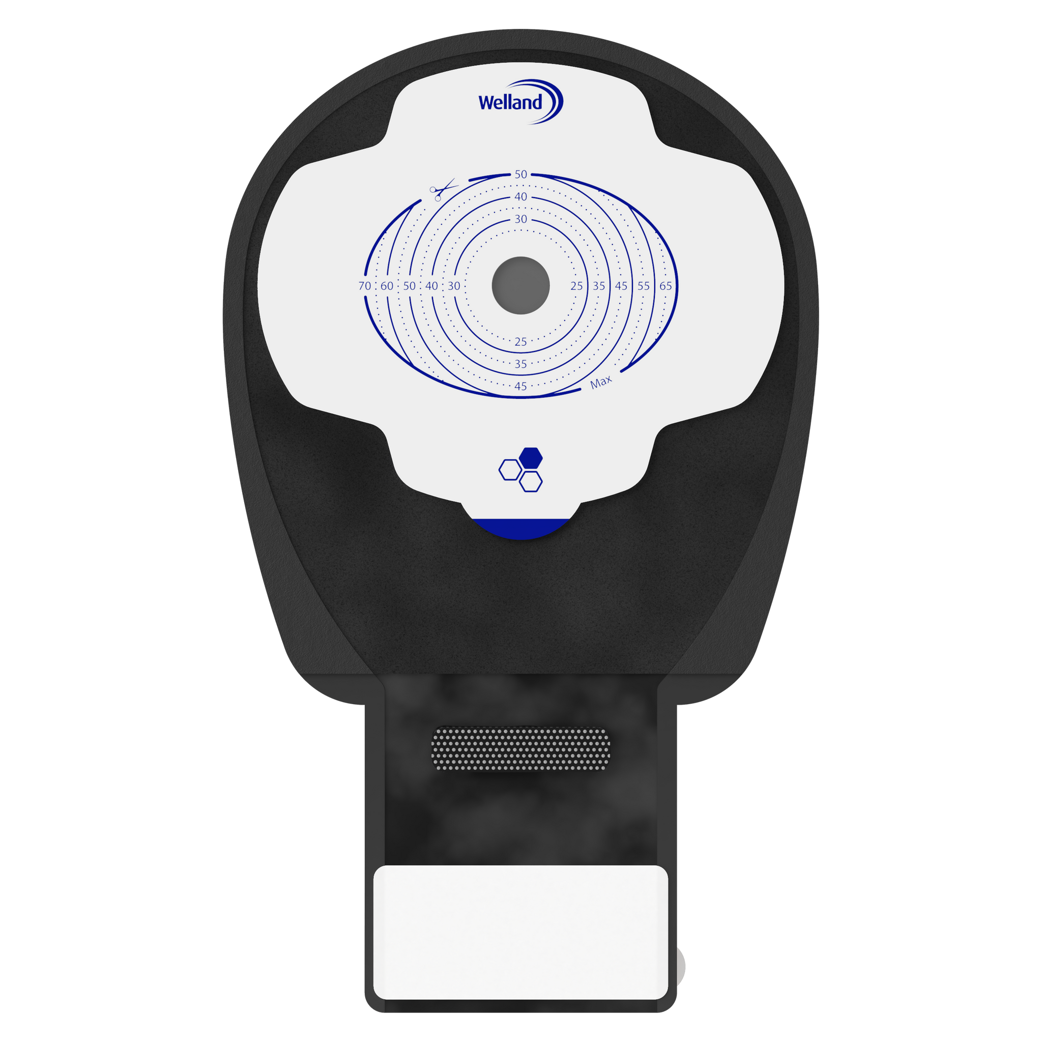 Aurum Plus, Une pièce -Vidables, Sacs Mini, Noir, Ouverture de Départ 13mm (50mm x 70mm) | X1D1A11S