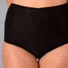 Culotte Cui Ostomy taille haute en coton avec poche pour femme couleur noir - taille 8 | CUI CF49