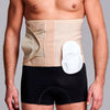 Ceinture de soutien pour hernie Fulcionel anti-roulis 26 cm poche à gauche couleur beige - Xlarge | CUI F932XL/BGE
