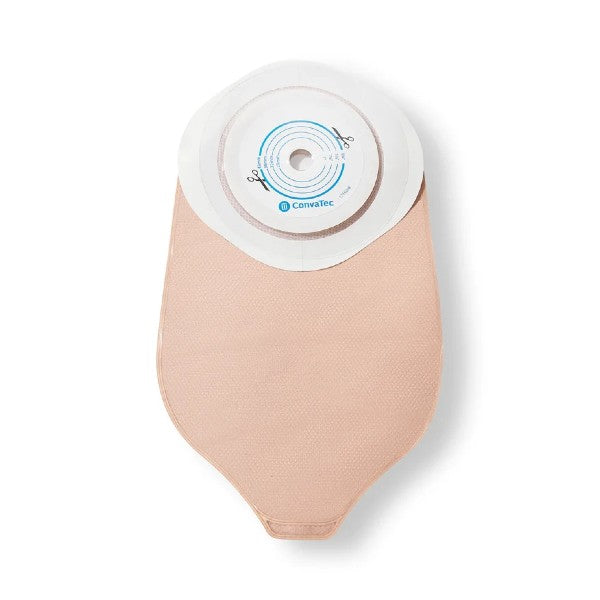 Sac pour urostomie à une pièce Esteem + avec Durahesive et valve Accuseal, à découper de 13 à 45 mm | CV-421631