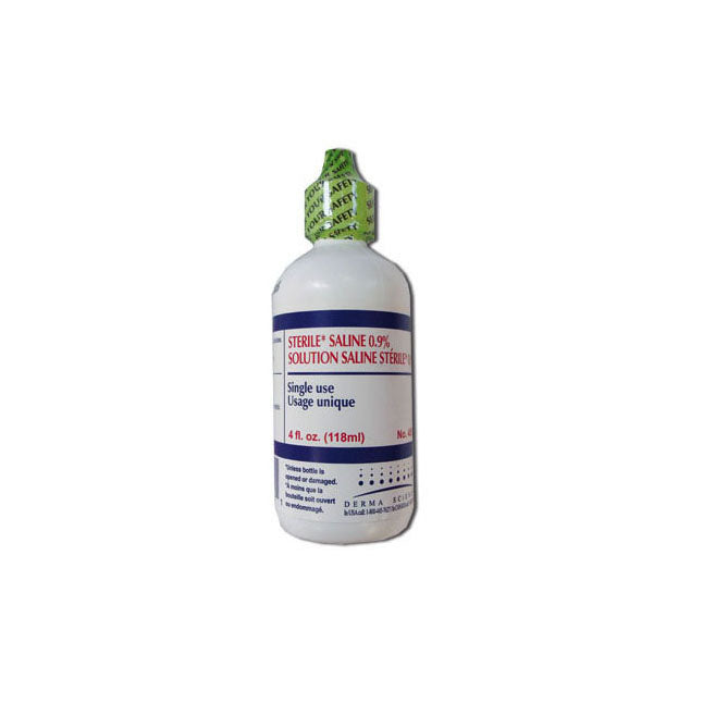 Sterile saline solution 0.9% - Single use 118ml | D-48501