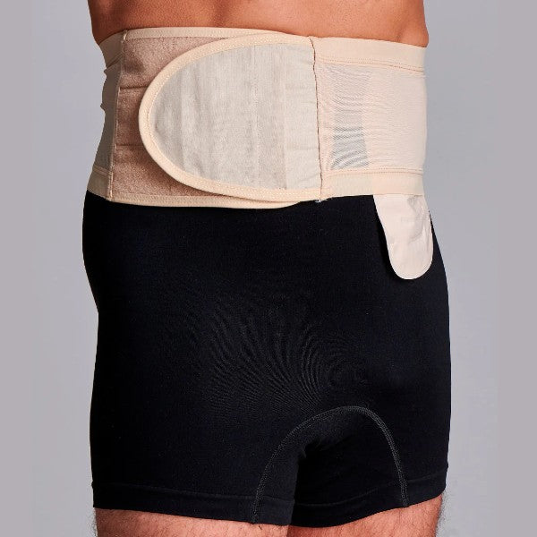 Fulcionel 15 cm Beige Mesh Hernia Support Belt - Large | CUI F717L/BGE