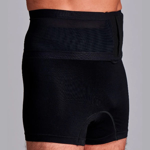 Fulcionel 15 cm black mesh hernia support belt - XXLarge | CUI F719XXL/BLK