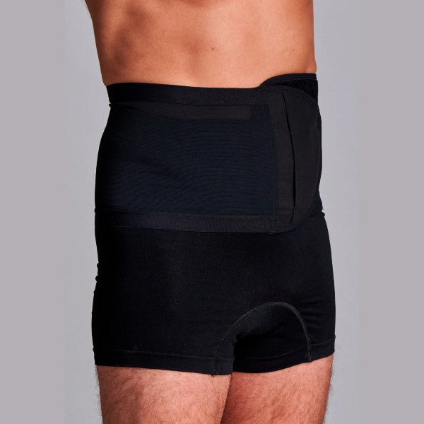 Fulcionel Mesh Hernia Support Belt 20cm Black - Medium | CUI F726M/BLK