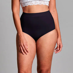 Culotte sans couture Fulciosupport taille haute support léger pour femme couleur noir - medium/large | CUI FG42
