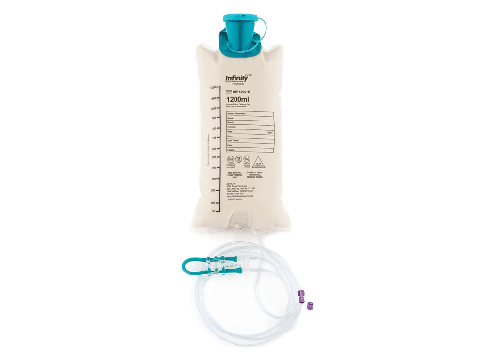 Infinity feeding set with EnFit connection, 1200 ml | INF 1200-E