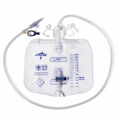 Sac drainage urinaire anti-reflux 2,000ml - sans latex - 1/chq | MDL 15205