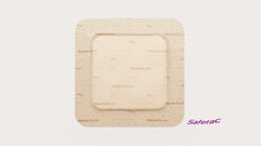 Mepilex Bordure Flex Lite Pansement mousse 10cm x 10cm | MOL 581300