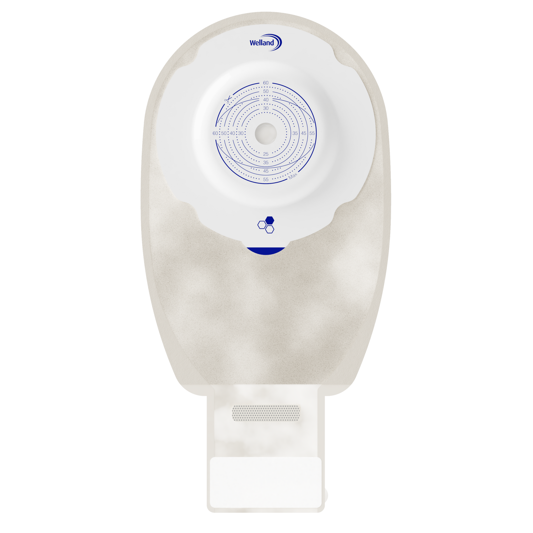 Aurum Plus, Une pièce -Vidables, Sable, Maxi plus, Ouverture de Départ 13mm à Découper Jusqu'à 60mm | X1D1N256413