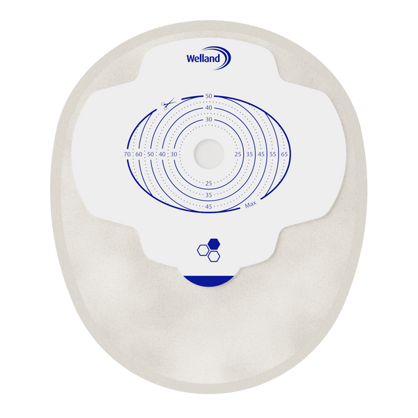 Aurum Plus, Une pièce - Fermés, Sacs Mini, Couleur Sable, Ouverture de Départ 13mm (50mm x 70mm) | X1C1A21S