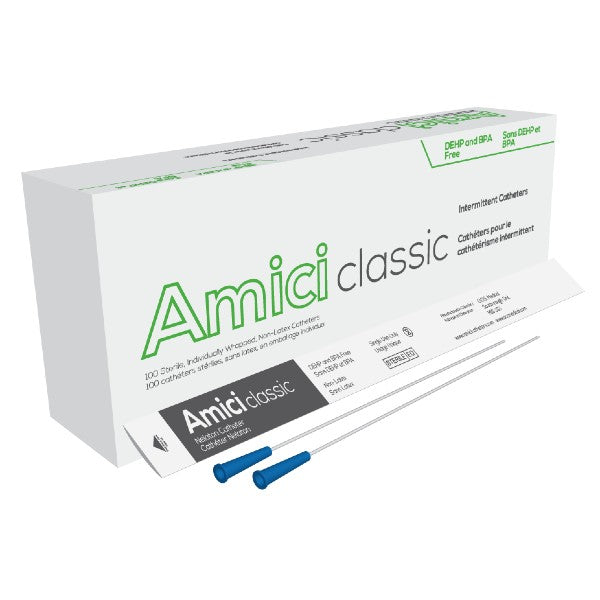 Amici Classic Male Straight Intermittent Catheter - 14FR | OOS 3914