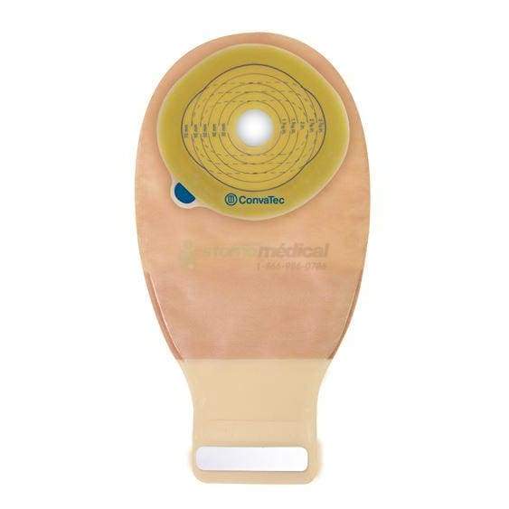Appareillage À Une Pièce Esteem+ 12" Vidable Stomahesive Prédécoupée Opaque Avec Filtre Sac 1 Convatec